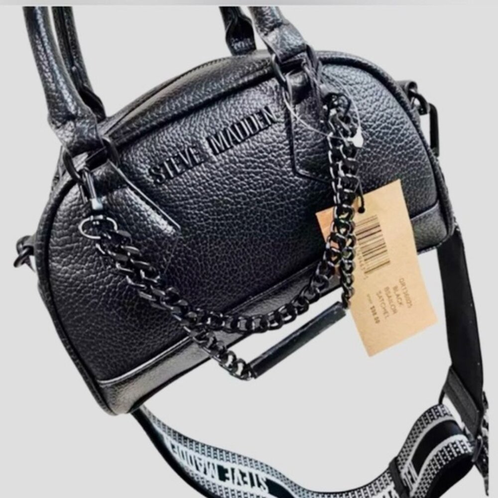 New Steve Madden Black Crossbody Bag